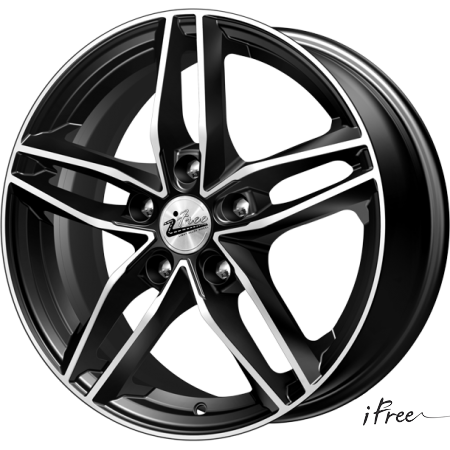 368e5e5f-edda-11e5-9b7c-0cc47a3200a7 Диск колеса Ifree  Moskva  6,5x16 5 100 ET48 D56,1 Блэк Джек (K