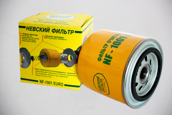 PH5822 Фильтр масляный Невский  NF-1005 EURO для ВАЗ 05 (индивидуальная коробка)