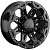 LS 9x17/5x150 ET30 D110,1 1346 BK (конус, Колпак+лого)