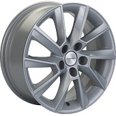 6x15/5x100 ET38 D57,1 KHW1507 (Rapid/Fabia) F-Silver