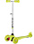 Самокат Novatrack Disco-kids Basic для детей, свет.колеса PU пер.120*24 задн.76*24мм, лимонный