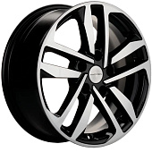 6,5x16/5x100 ET39 D57,1 KHW1612 (Polo) Black-FP