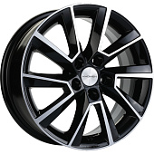 Khomen Wheels 6x15/5x105 ET39 D56,6 KHW1507 (Aveo) Black-FP