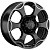 LS 8x18/6x139,7 ET36 D100,1 310 BKL (конус, Колпак+лого)