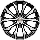6x16/4x100 ET41 D60,1 Нагоя (КЛ312) Алмаз