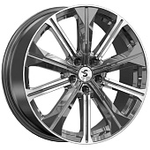 Premium Series 7x19/5x108 ET36 D65,1 КР013 (Exeed TXL) Diamond Gloss Graphite