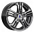 Диск колеса КиК "Trinity" 6,0x15 5*100 ЕТ43 D57,1 дарк платинум (КС615)