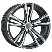 10x21/5x120 ET40 D74,1 X-Mode Gunmetal Mirror Face