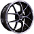 INCH 7x17/4x100 ET41 D60,1 FA8538 Gloss Black Machined Face (ZJH) FlowForming