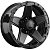 LS 8x17/6x139,7 ET30 D100,1 1284 BK (конус, Колпак+лого)