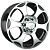LS 8x18/6x139,7 ET36 D100,1 310 BKF (конус, Колпак+лого)