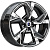 7,5x18/5x114,3 ET40 D66,1 Кайан (КС1012) Алмаз черный