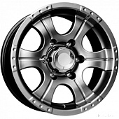 8x16/5x139,7 ET-15 D110,1 Байконур Джип-рейд (КС465М) Дарк платинум