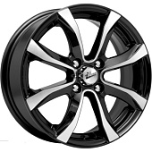 6x15/4x100 ET38 D67,1 Дайс (КС696) Блэк Джек